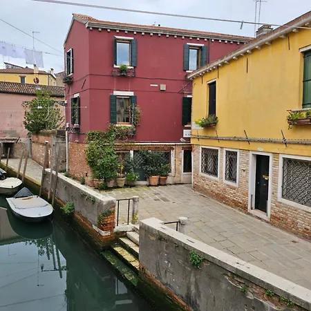 Casa Rossa Vista Canale Venezia Esterno foto