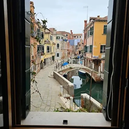 Casa Rossa Vista Canale Venezia Esterno foto
